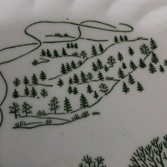 50’s Winter Landscape Pie Pan - Picture 8 of 15